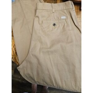 NWT ZOD Saltwater Classic Chino Pants Mens 36x34 Cedarwood Khaki New